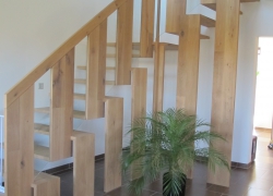 Designertreppe in Eiche (Parkett)