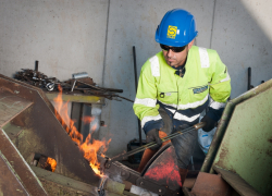 Materialzerkleinerung durch Autogenschneider